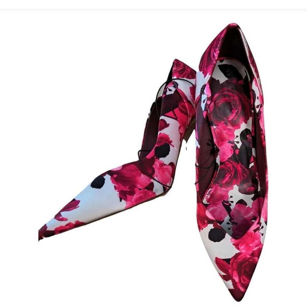 BRAND NEW TED BAKER FLORAL DESIGN HIGH HEELS WOMEN'S SHOES G1